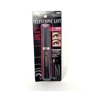 L'oreal Paris Telescopic Lift Mascara 990 Blackest Black 0.33 Fl Oz